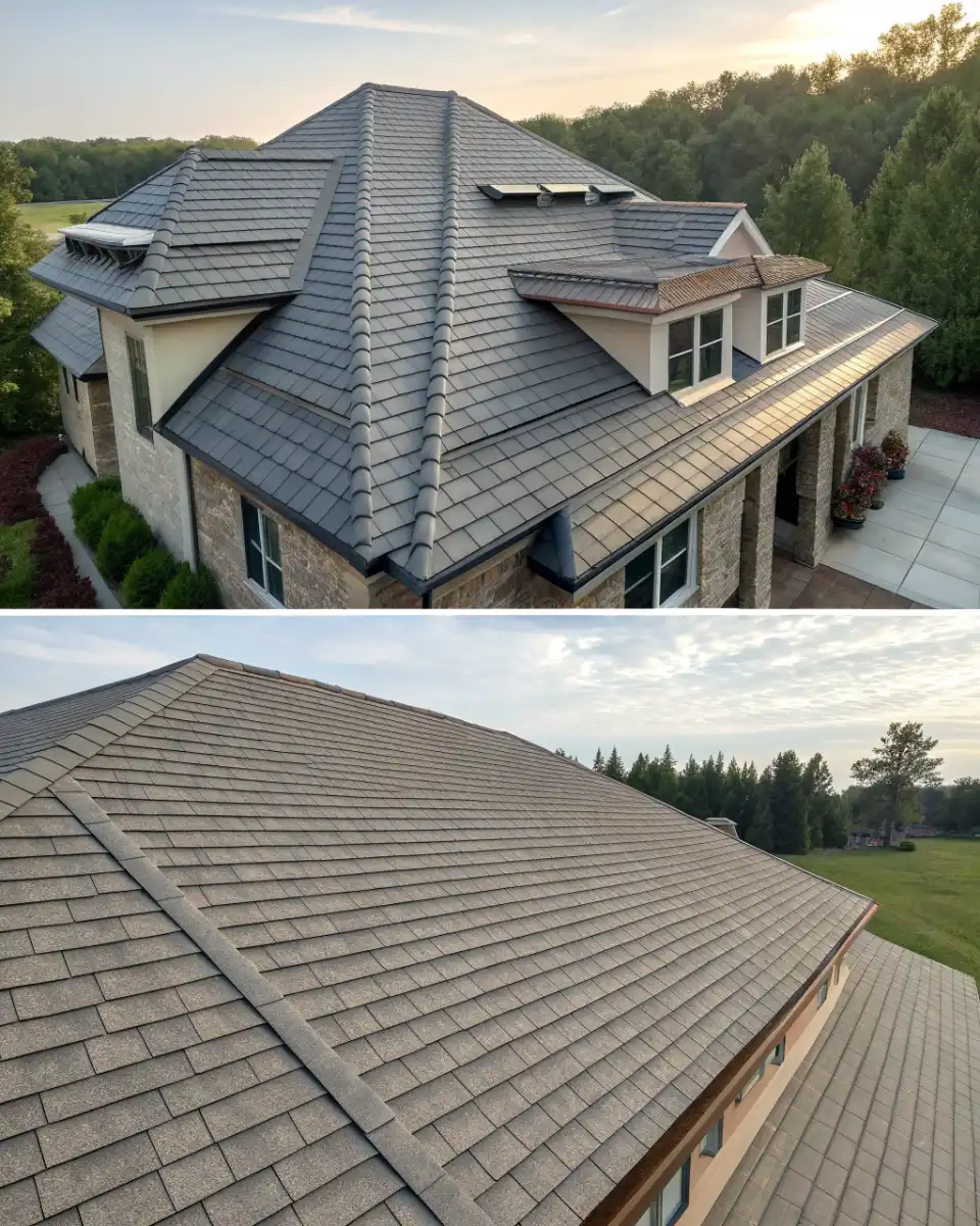 3 tab shingles vs architectural shingles