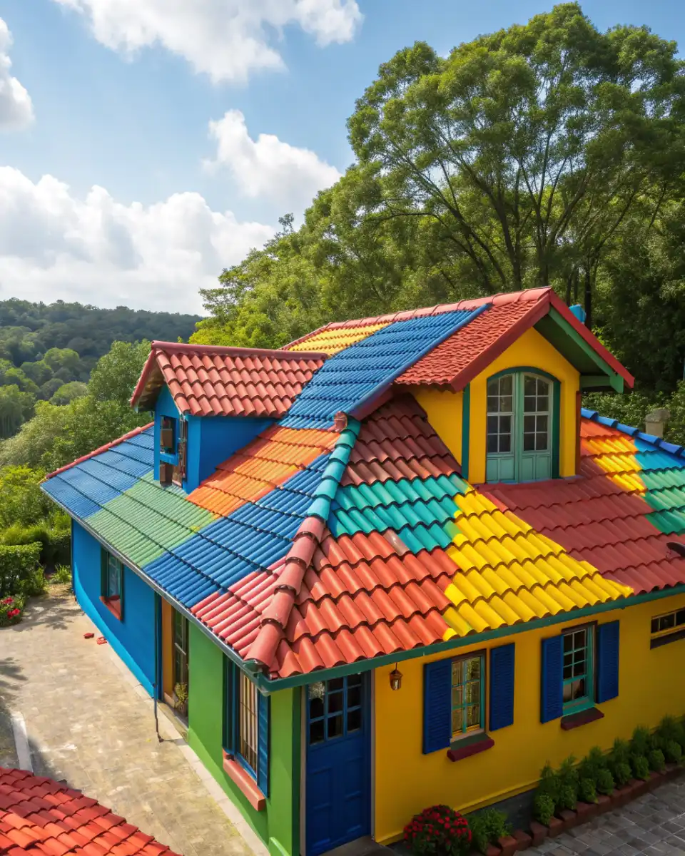 Top Colorful Roofing Styles That Make Any House Stand Out - Classic ...