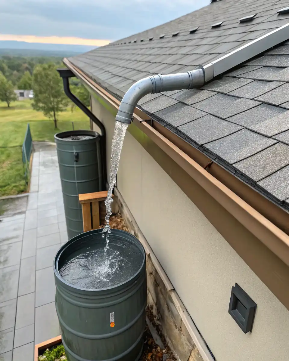 roof water diverter