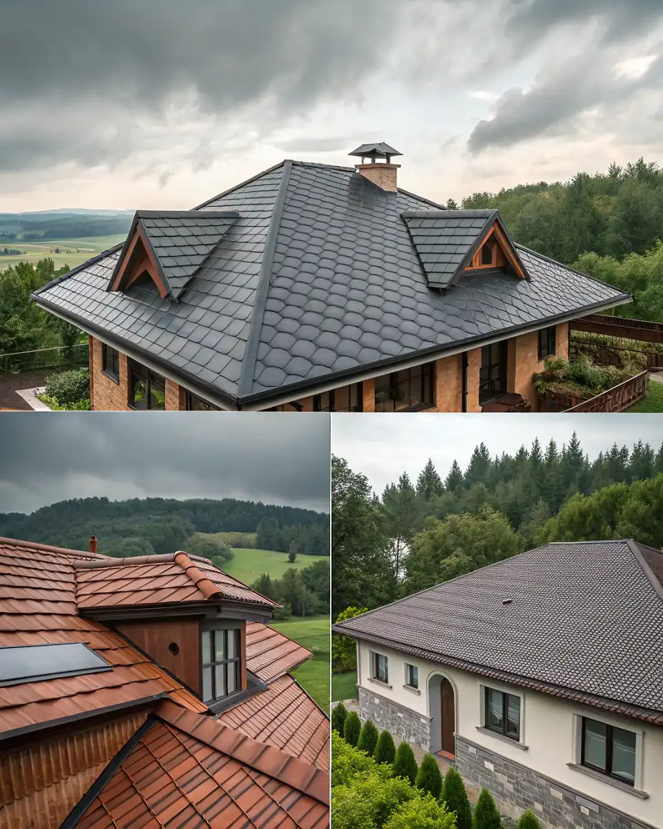 types of roof materials