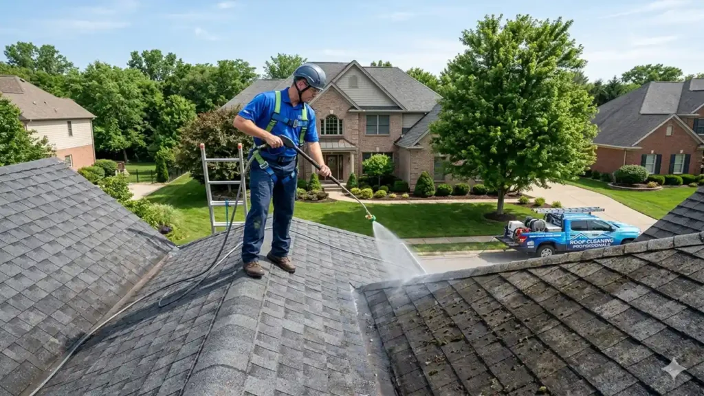 roof cleaning​