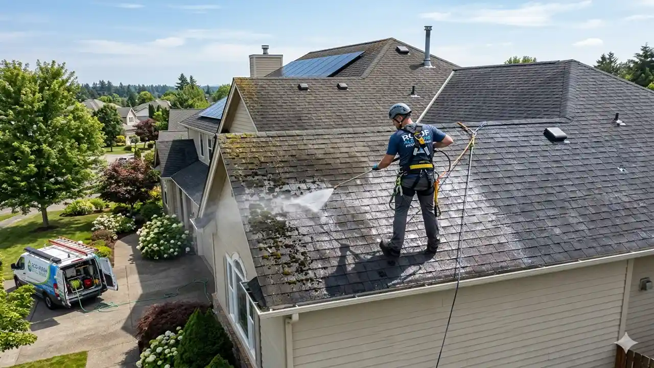 roof washing​