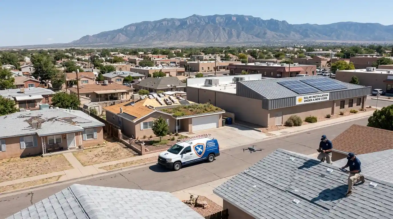 Albuquerque Roofing Rules : Change Property Protection Tracking