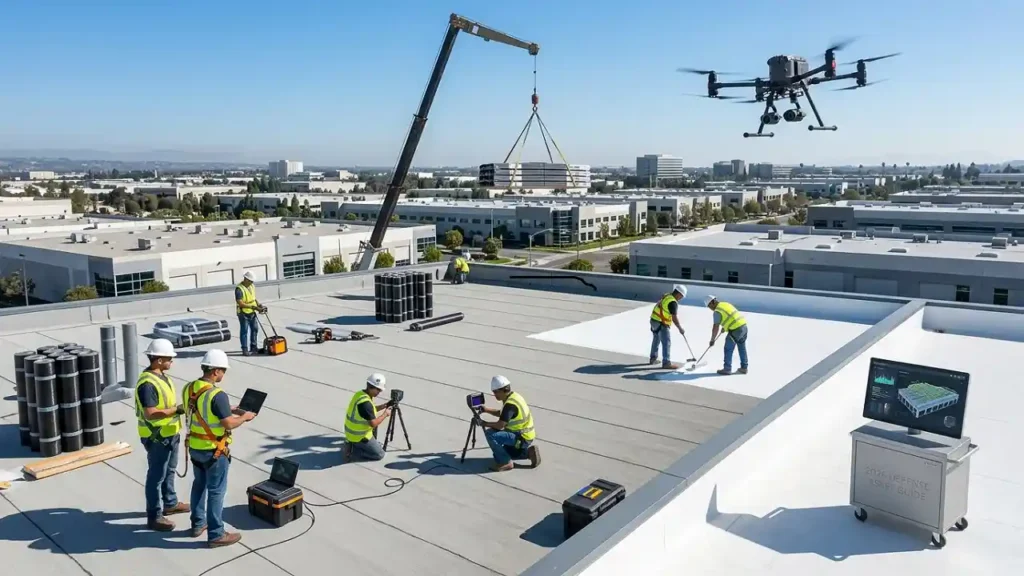 commercial roofing contractors near me