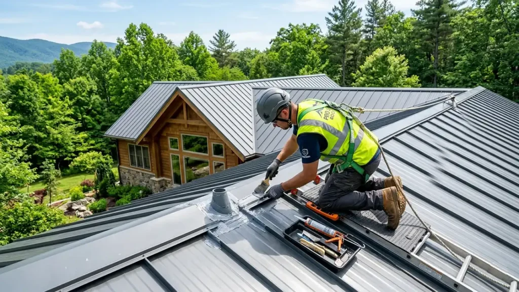 metal roof repair​