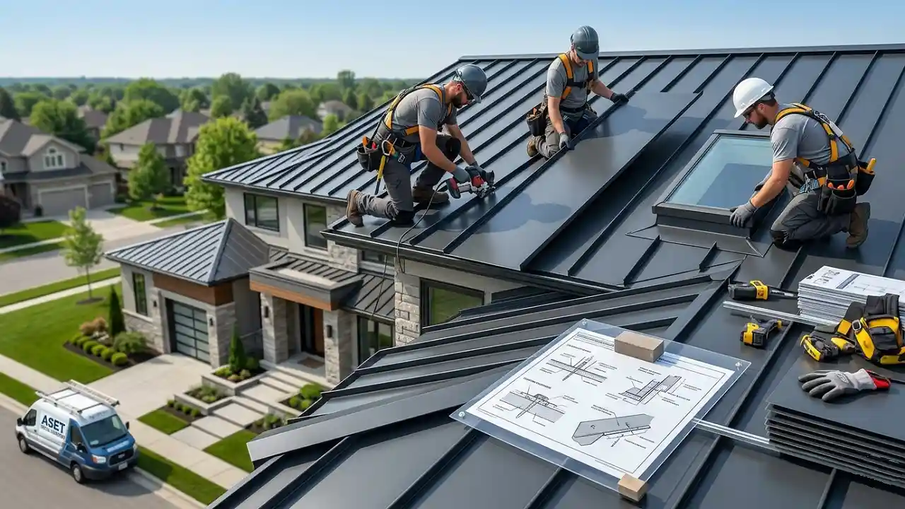 metal roofer